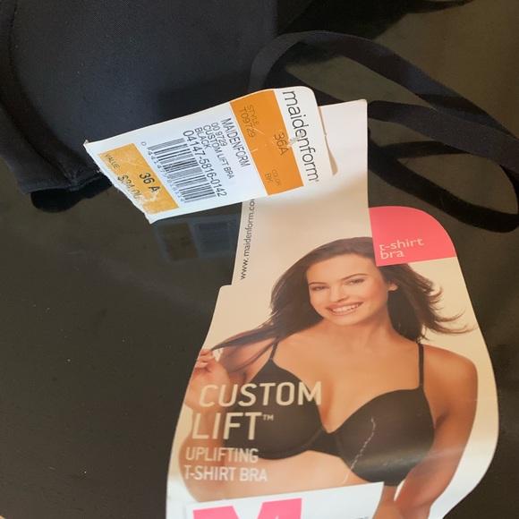 NWT MAIDENFORM BRA-Custom lift uplifting t-shirt bra 36A - Picture 3 of 5
